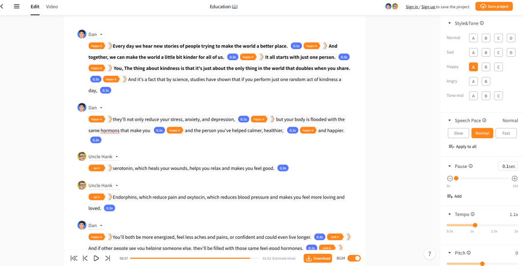 韩国AI公司Neosapience获得2150万美元B轮融资,专注于AI语音视频合成