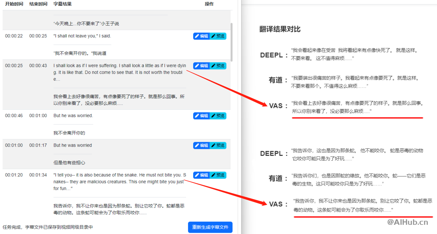 WAS:AI一键视频加字幕、字幕翻译