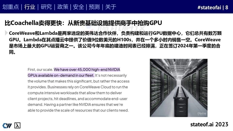 2023人工智能现状报告:算力如同新石油,生成式AI拯救了风投