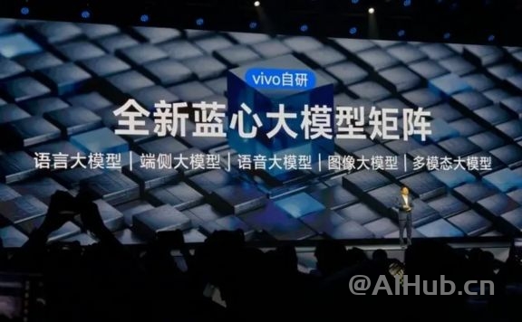 vivo 全新蓝心大模型矩阵发布,推出 30 亿蓝心端侧大模型 3B、语音大模型
