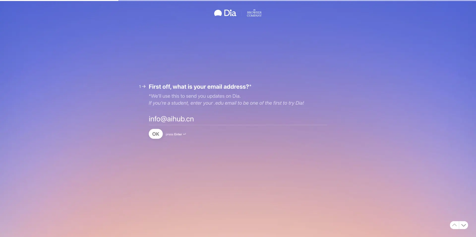 Dia:The Browser Company推出的 AI 原生浏览器