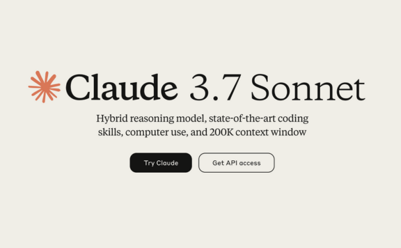 Claude 3.7 Sonnet：Anthropic 最新推出的混合推理AI模型 - AIHub | AI导航