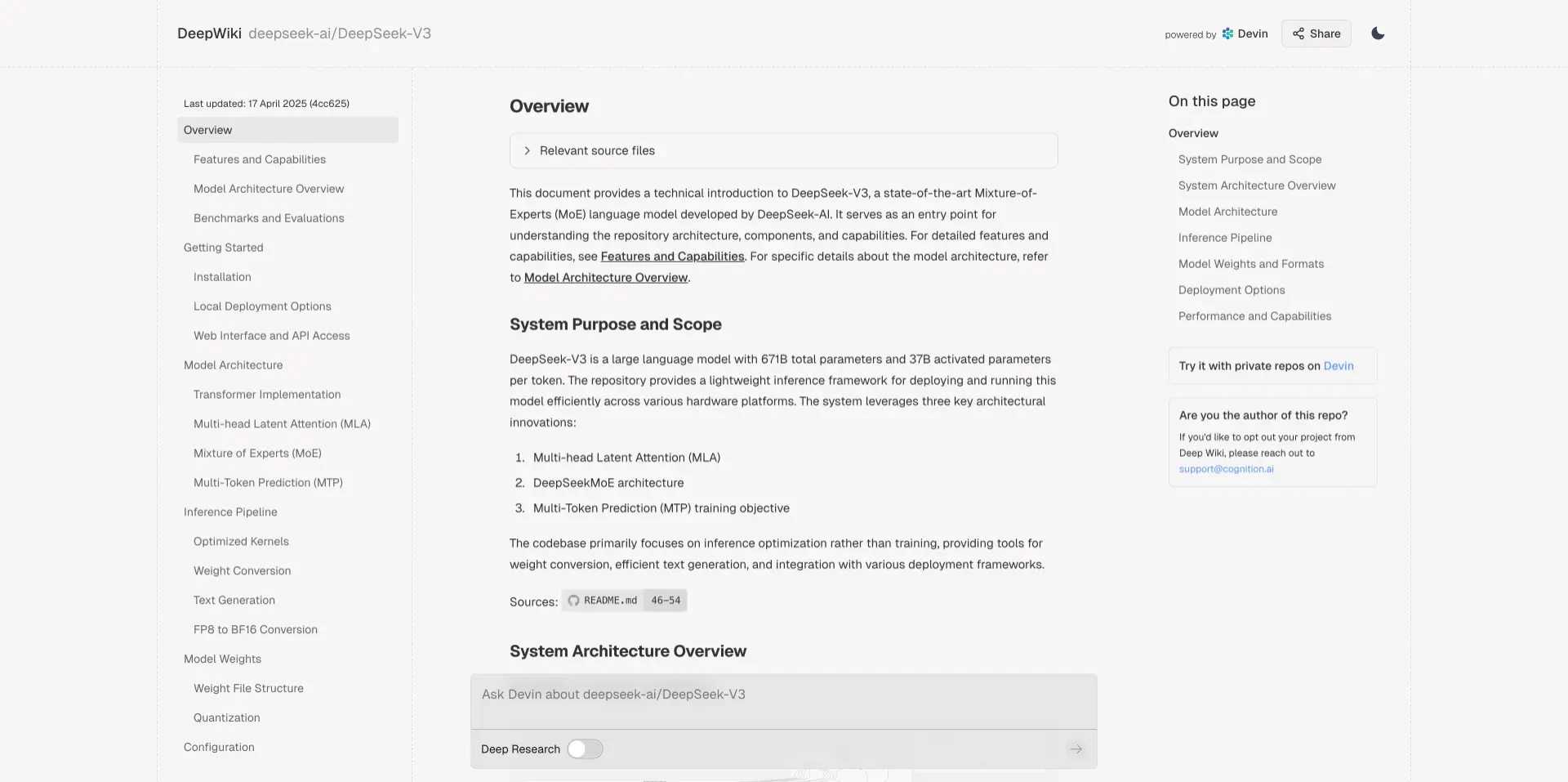 DeepWiki:AI驱动的GitHub代码库百科全书