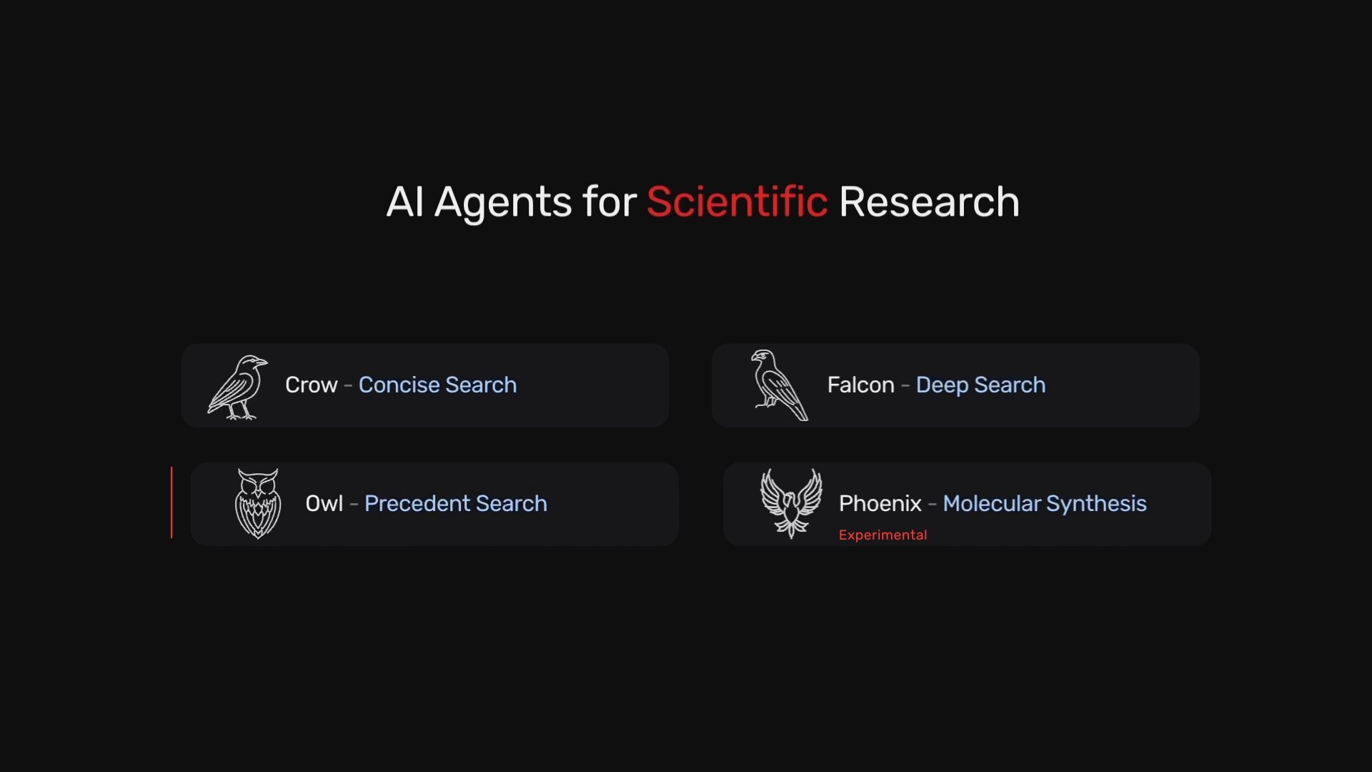 FutureHouse:面向科研人员的 AI 多智能体平台