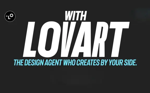 Lovart AI设计工具界面