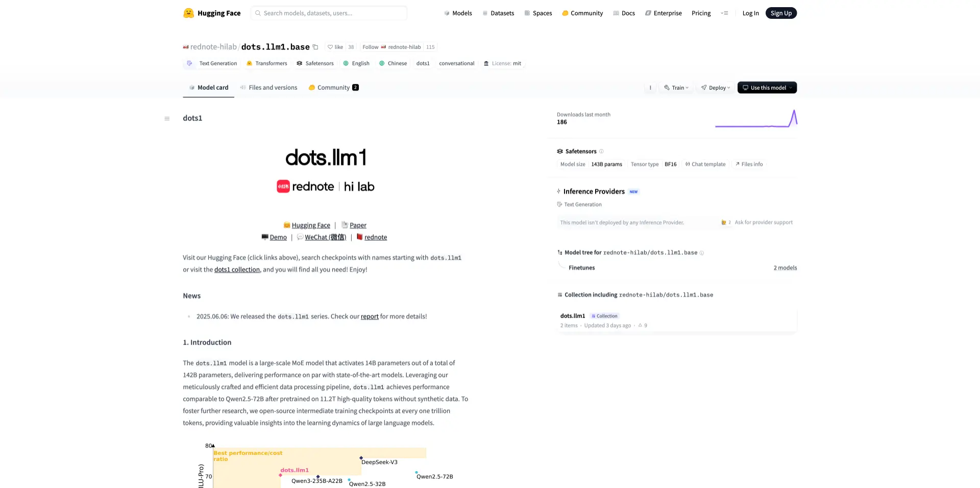 dots.llm1:小红书开源的 MoE 架构大语言模型