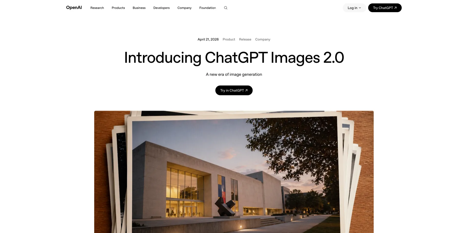 ChatGPT Images 2.0
