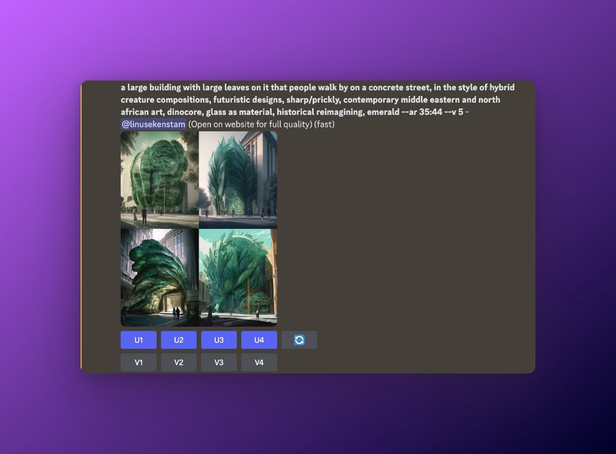 AI 绘画神器 MidJourney 更新：图生文功能上线
