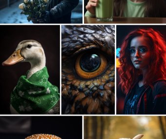 AI绘画神器 Midjourney V5 强势更新!逼真到令人发指!