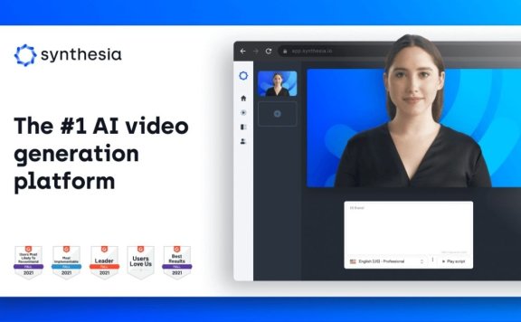 Synthesia：强大的AI视频创作平台