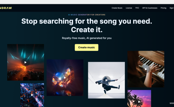 Soundraw - 你的AI音乐生成器