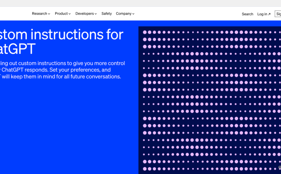 重磅更新！ChatGPT推出自定义指令功能