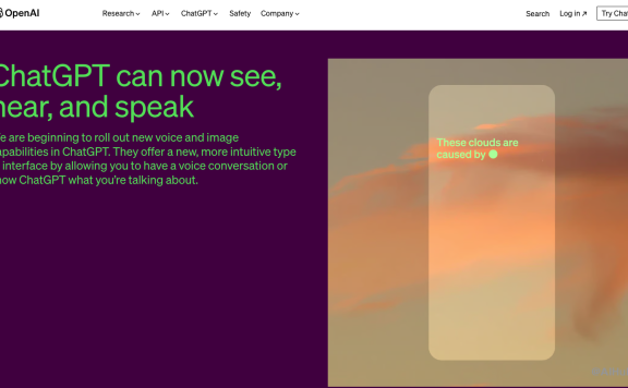 OpenAI 宣布最大更新:ChatGPT 现在可以「看、听、说」了
