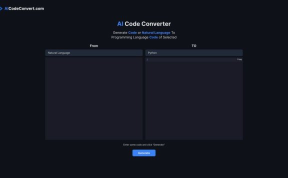 AI Code Converter-代码转换器