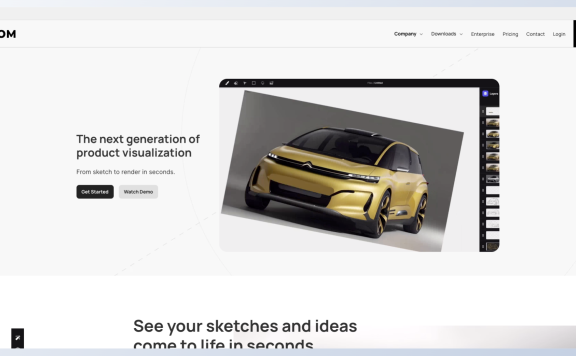 Vizcom AI：将草图秒变高级概念图的 AI 平台