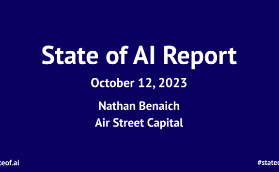 State of AI Report 2023