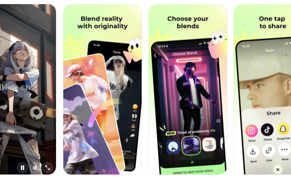 Tonic-创新的AI视频编辑应用