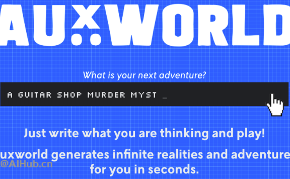 AuxWorld:AI驱动的游戏创建平台