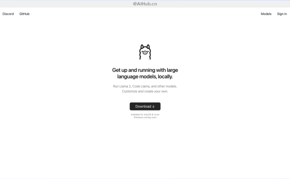 Ollama-支持本地运行Llama 2等大模型的工具