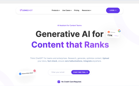 LongShot:你的在线AI写作助手
