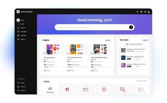 GenStudio-Adobe 推出的AI营销工具平台