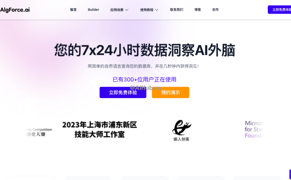 Algforce - AI数据分析服务平台
