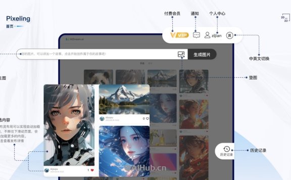 Pixeling千象 - 一站式AI图片和视频生成平台