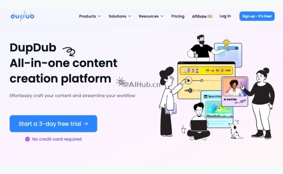 DupDub-出门问问推出的一站式AIGC内容创作平台
