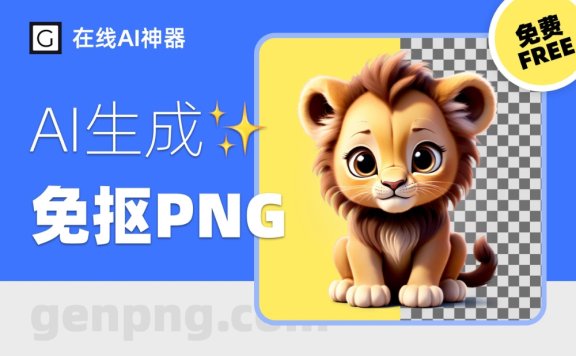Genpng - 免费在线透明PNG图像生成器