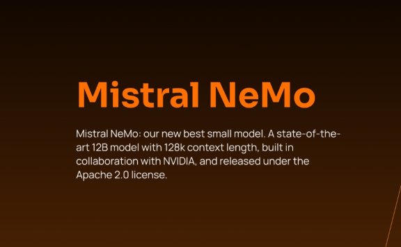 Mistral NeMo：Mistral AI和英伟达联合发布的AI小模型