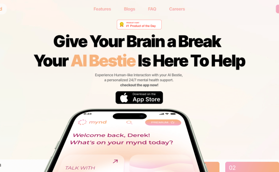 MYND AI：你的个性化AI心理助手