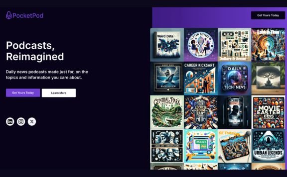 PocketPod-根据你的兴趣,AI自动生成个性化播客内容