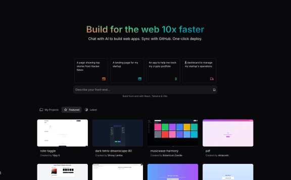 GPTEngineer:AI 驱动的Web应用开发平台