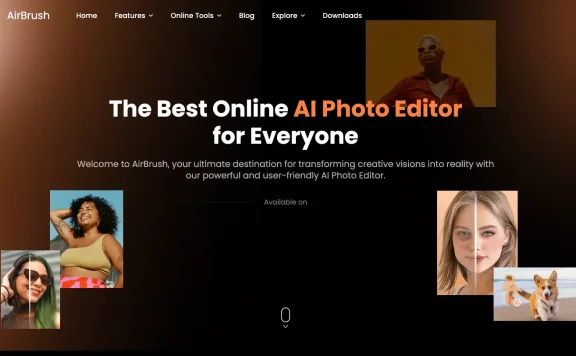AirBrush-在线AI图片和视频编辑工具