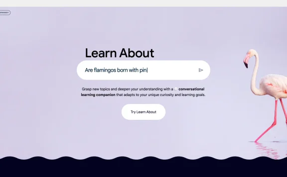 Learn About - Google推出的个性化AI学习助手