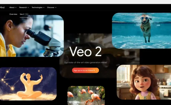 Veo 2:谷歌推出的最新AI视频生成模型,支持生成4k高清视频