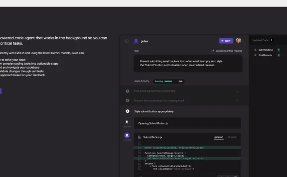 Jules：谷歌推出的 AI 代码代理，帮你解决复杂编码任务，提升开发效率