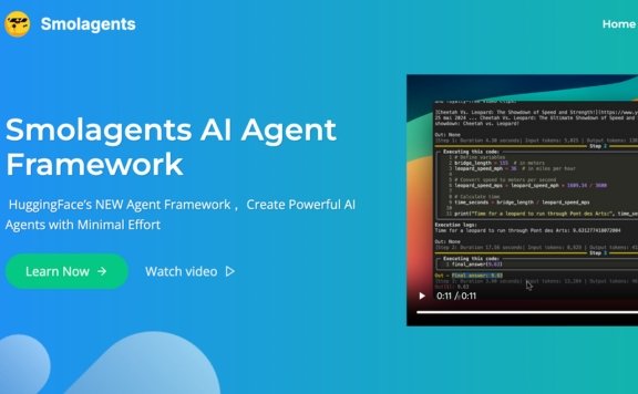 Smolagents:Huggingface推出的AI智能体开发框架