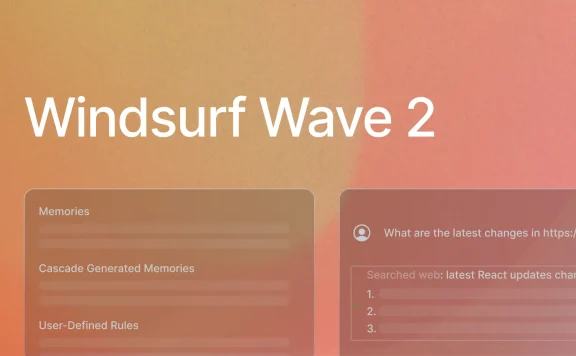Windsurf Wave 2 重大更新:引入网页搜索和自动化记忆功能,并提供企业级混合部署版本
