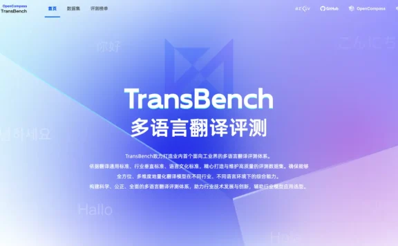TransBench:阿里国际等推出的多语言翻译评测体系