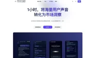 Mizzen Insight - AI 驱动的深度用户访谈平台，数周研究压缩至数小时