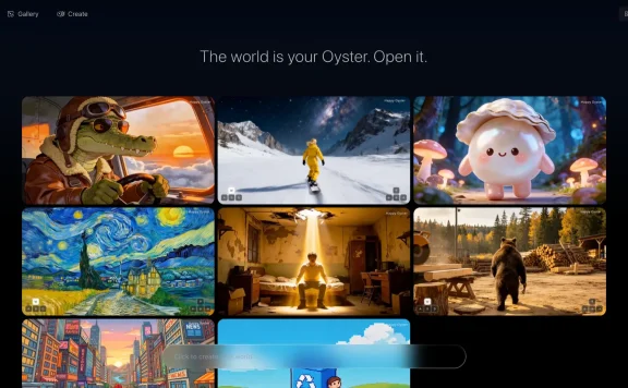 HappyOyster - 阿里推出的实时交互开放式世界模型产品